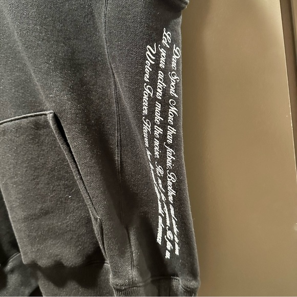 NEW Darc Sport Hoodie Black Medium Heaven Has to Wait - Picture 4 of 5